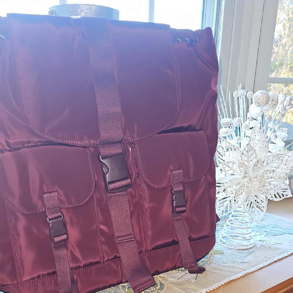 Victoria's Secret Nylon Cargo Backpack (Wild Rose)